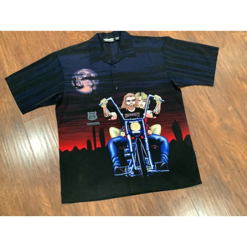 FIREFLY Motorcycle Rider with Babe - Gets the Looks Everytime - Size 3XL